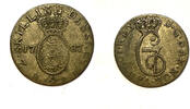 Weltmünzen 2 Skilling #10172 - Norvège 1787 TTB+ Belle qualité -