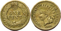 Weltmünzen cent #3380 - USA One tête d'indien 1860 TTB - FACTURE -