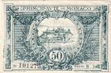 Monaco 50 Centimes 1920 1920-03-20, VZ+