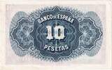Spanien 10 Pesetas 1935 VZ