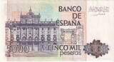 Spanien 5000 Pesetas 1979 Geldschein, 1979-10-23, KM:160, SS