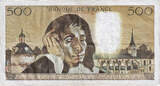 Frankreich 500 Francs 1968 Pascal, E.7, SS, Fayette:71.2
