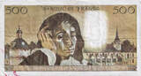 Frankreich 500 Francs 1970 Pascal, Y.18, SS, Fayette:71.5