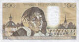Frankreich 500 Francs 1986 Pascal, Z.242, SS+, Fayette:71.34