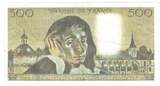 Frankreich 500 Francs 1983 Pascal, G.184 02776, VZ, Fayette:71.28, KM:156e