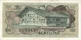 Österreich 100 Schilling Geldschein, 1969-01-02, KM:146a, SS