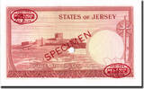 Jersey 5 Pounds Geldschein, 1963, Specimen, KM:9s2, UNZ