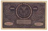 Polen 1000 Marek 1919 Geldschein, 1919-08-23, KM:29, SS