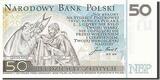 Polen 50 Zlotych 2006 Geldschein, 2006-10-16, KM:178, UNZ