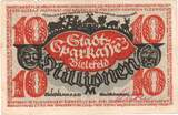 Deutschland 10 Millionen Mark 1923 Bielefeld, 1923-09-09, SS+