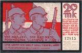 Deutschland 20 Mark 1918 Bielefeld, 1918-11-01, UNZ-
