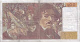 Frankreich 100 Francs 1990 Delacroix, H.178, SS, Fayette:69bis.2c, KM:154e