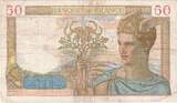 Frankreich 50 Francs 1938 Cérès, 1938-09-15, K.8520, S