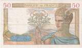 Frankreich 50 Francs 1939 Cérès, 1938-09-15, V.9572, SS