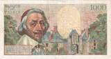 Frankreich 1000 Francs 1954 Richelieu, 1954-01-07, M.19, SS