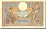Frankreich 100 Francs 1930 Geldschein, 100 F 1908-1939 