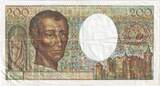 Frankreich 200 Francs 1982 Montesquieu, G.011, SS, Fayette:70.2, KM:155a