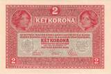 Österreich 2 Kronen 1917 1917-03-01, KM:21, UNZ