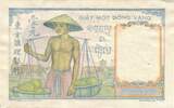 FRENCH INDO-CHINA 1 Piastre Geldschein, Undated (1953), KM:92, VZ+