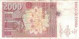 Spanien 2000 Pesetas Geldschein, KM:164, SS