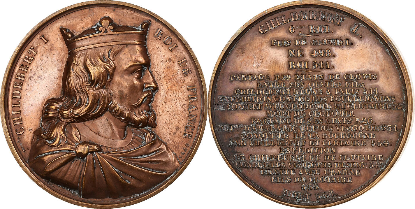 PREMIER EMPIRE Médaille, Napoléon Empereur et Roi, refrappe fme_795631 Médailles