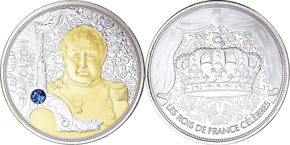 Frankreich Medaille Les rois de France célèbres, Napoléon 17691821 UNZ