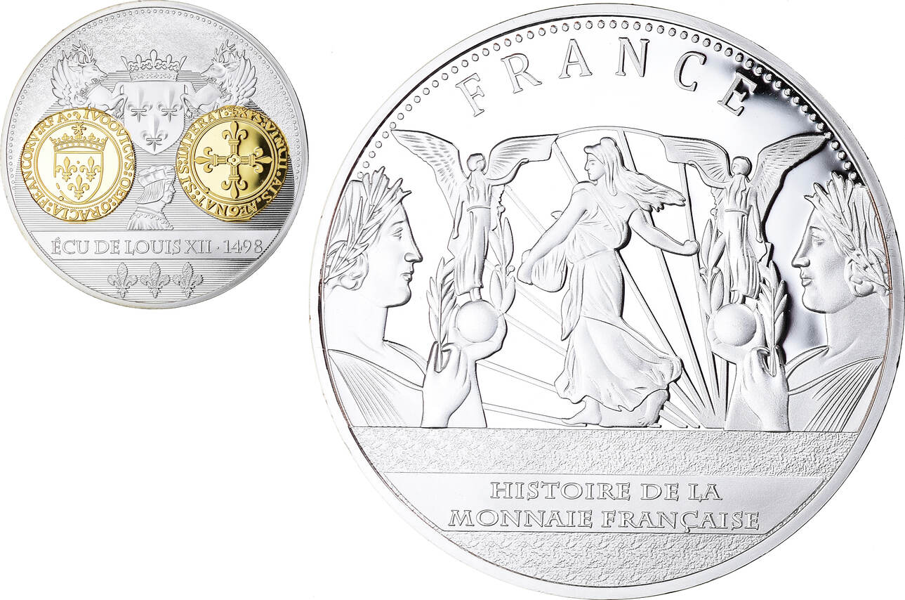 Médaille Histoire De La Monnaie Française – Nickel