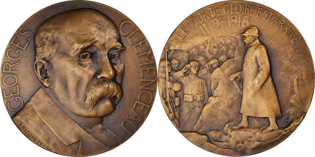 III REPUBLIC Médaille, Georges Clémenceau fme_850776 Medals