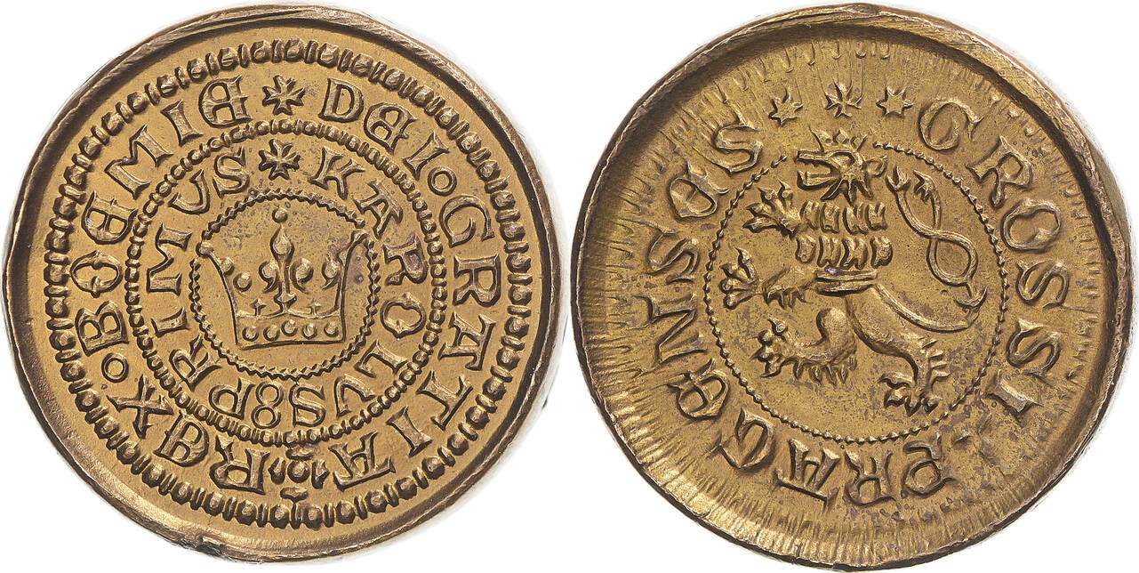 Tschechische Republik Gros de Prague Replica, UNZ, Bronze