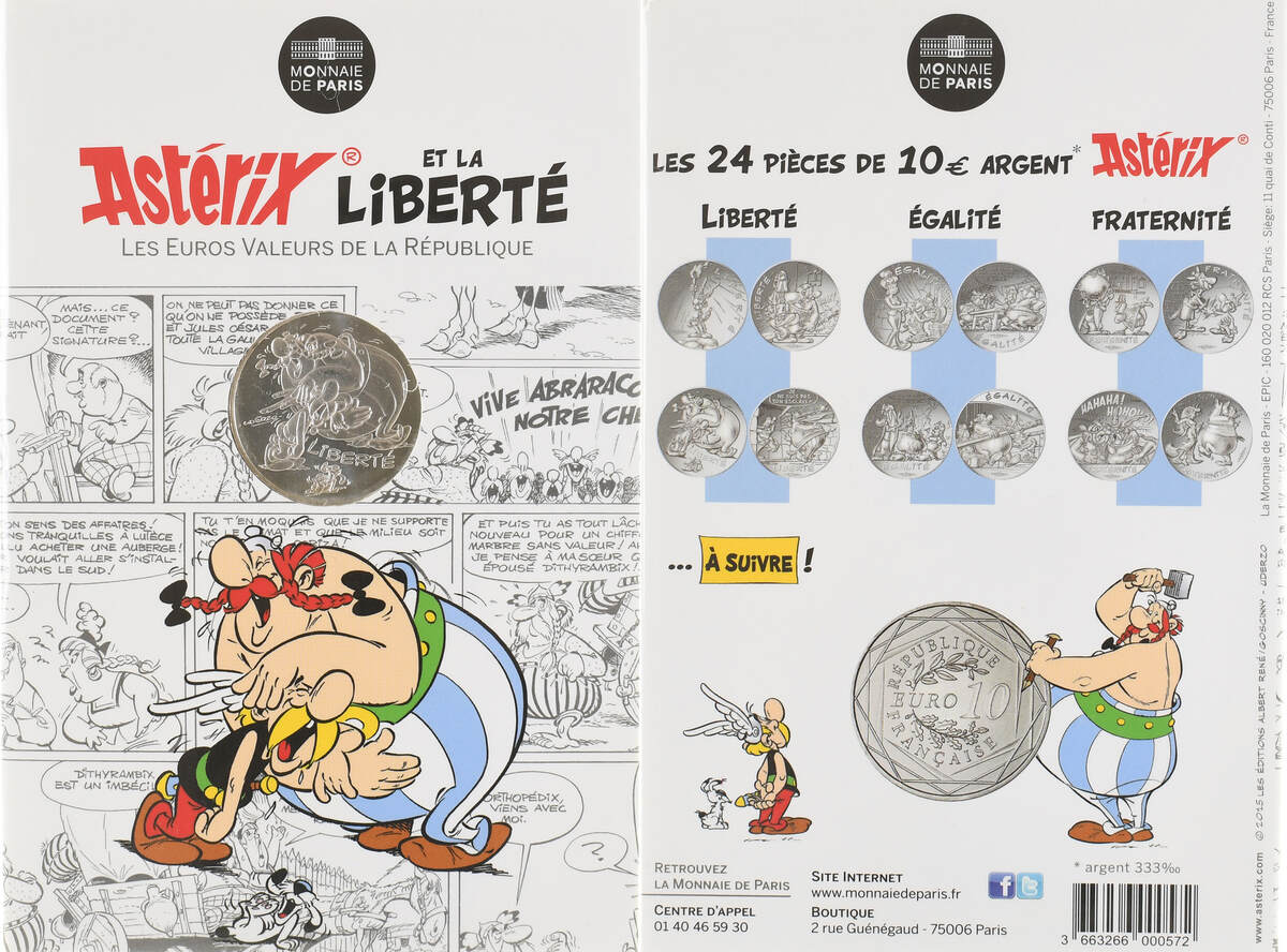 Billets Liberté Flex Astérix - Neuf Sous Emballage - Produit Sans Marque