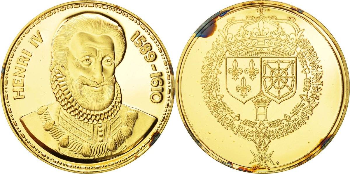 France Médaille Les Rois de France Merovee 1840 Bronze Caqué SUP