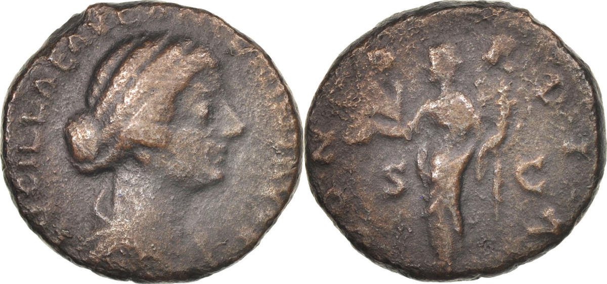 As Münze, Lucilla, Rome, S, Bronze, RIC:1733 | MA-Shops