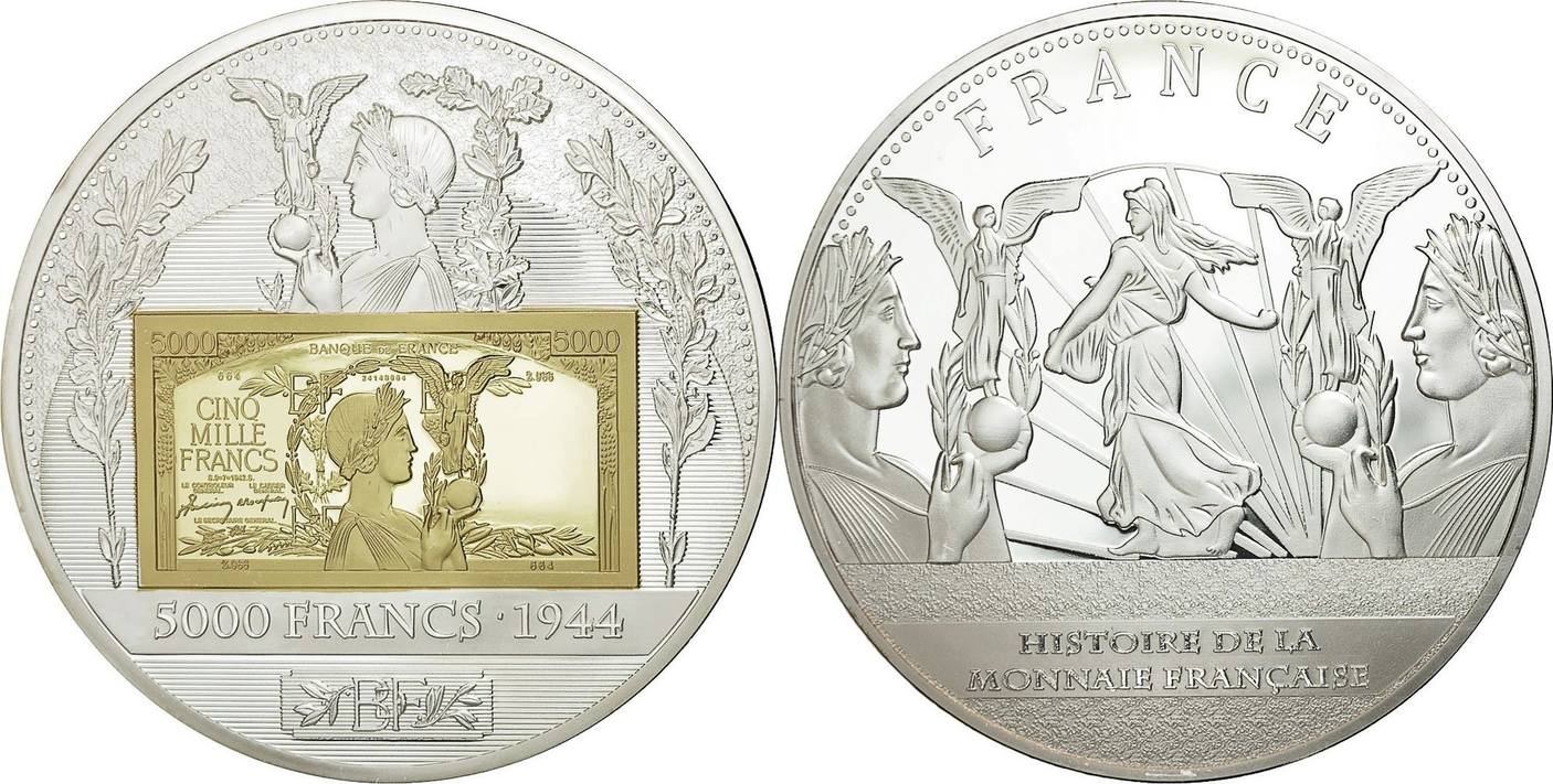 2 ALBUM VIDE Pour 10 Medailles Histoire De La Monnaie Francaise T1 + T2 EUR 30,00 - FR