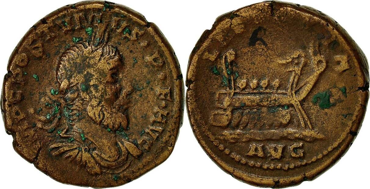 Sesterz 260-261 Münze, Postumus, Rare, S+, Bronze, RIC:144 | MA-Shops