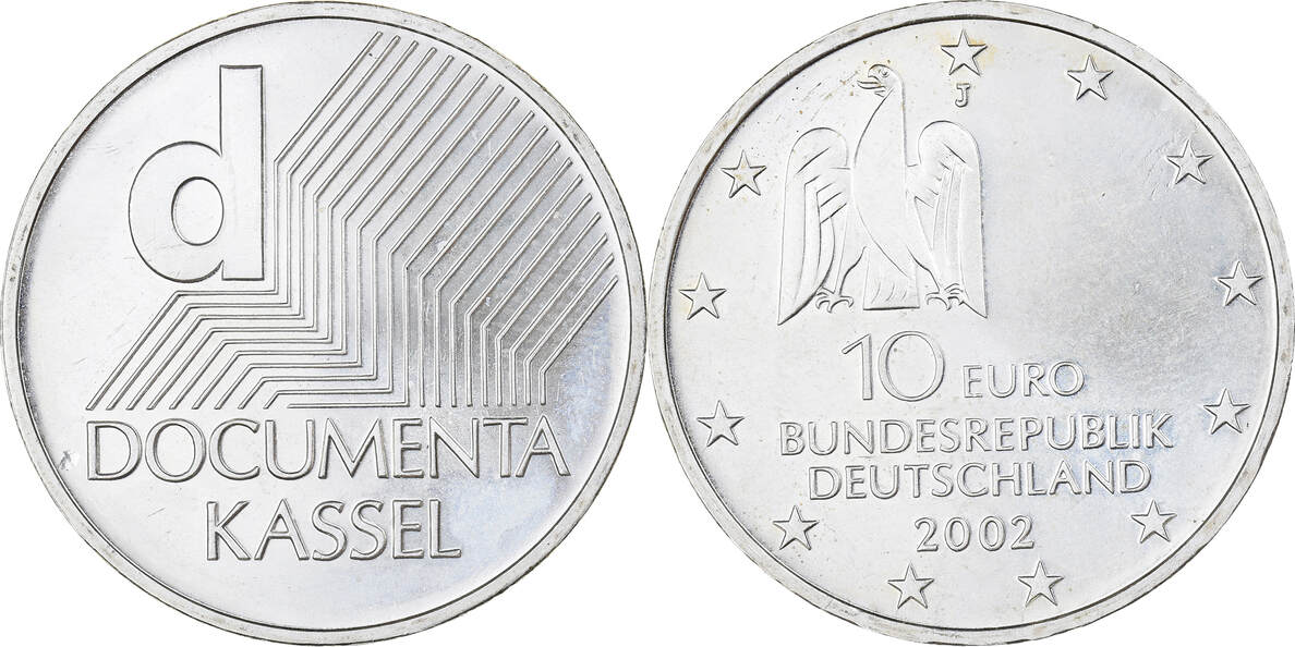 10 Euro Gedenkmünzen 2002 Bis 2010 Bundesrepublik Deutschland 10 Euro 2002 J Hamburg, VZ+, Silber, KM:217