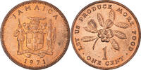 Jamaica Cent Münze -
