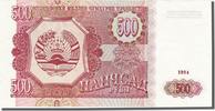 Tajikistan 500 Rubles Geldschein, UNZ -