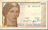 Frankreich 300 Francs Geldschein, 300 F 1938-1939, 1939-02-09, SS+ -