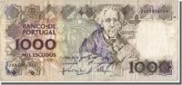 Portugal 1000 Escudos Geldschein, 1990-07-26, SS -