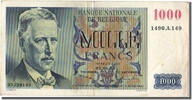 Belgien 1000 Francs Geldschein, 1950-06-02, SS -