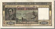 Belgien 100 Francs Geldschein, 1945-11-26, SS -