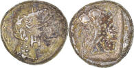 Drachm Münze, Arabia, Lihyan, Imitating Athens, SS, Silber -
