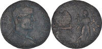 Bronze Æ Münze, Lydia, Valerian I, Tripolis, Extremely rare, SS -