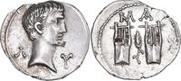 Drachm Münze, Lycian League, Augustus, SS+, Silber, RPC:3309 -
