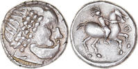 Tetradrachm 3. Jahrhundert v. Chr Pannonia, Danubian Celts, Pedigree, Silber, VZ