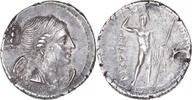 Drachm Bruttium, Brettii, Silber, VZ, HGC:1-1356, HN Italy:1958 -