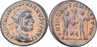 Fraction Æ Münze, Maximianus, Kyzikos, SS, Bronze, RIC:16b -