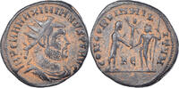 Fraction Æ Münze, Maximianus, Kyzikos, SS, Bronze, RIC:16b -