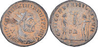 Fraction Æ Münze, Maximianus, Kyzikos, SS, Bronze, RIC:15b -