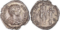 Denarius Münze, Geta, Rome, VZ, Silber, RIC:18 -